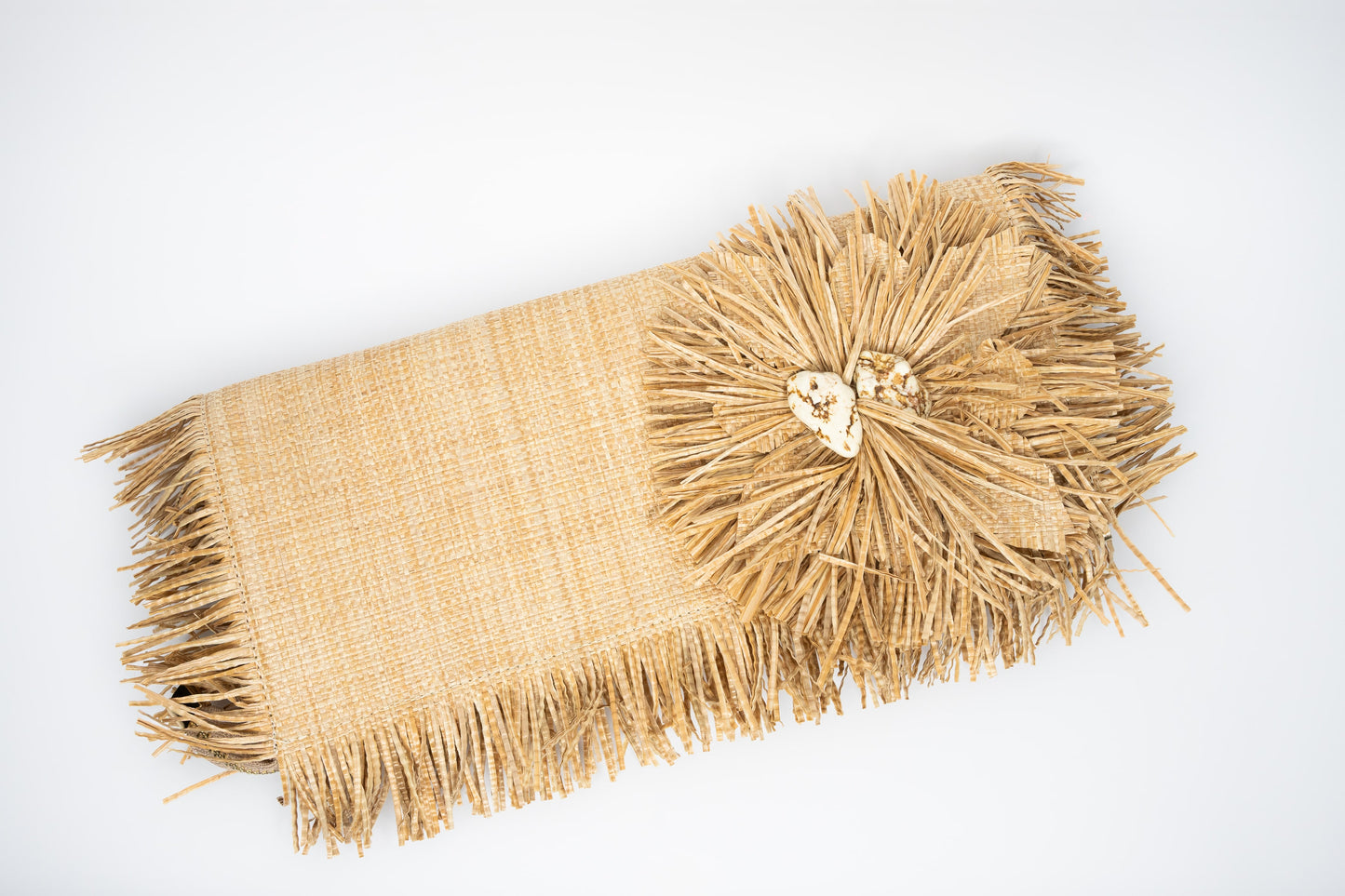 And grace original jute clutch